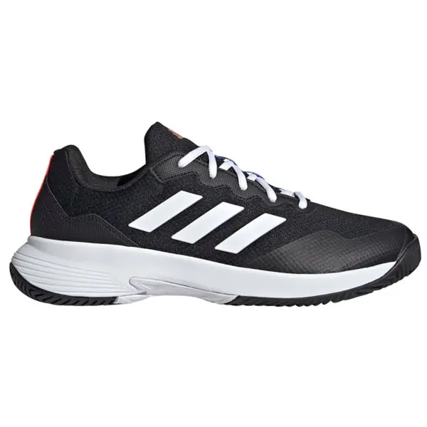 ZAPATILLAS GAMECOURT 2 CLAY NEGRO-BLANCA