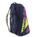 RAQUETERO RH12 PURE AERO RAFA NEGRO-FUCSIA 2023