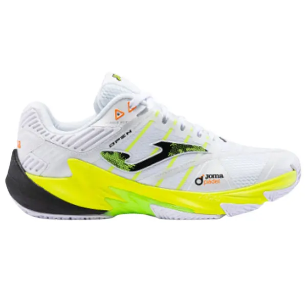 ZAPATILLAS OPEN 2402 BLANCO-LIMA