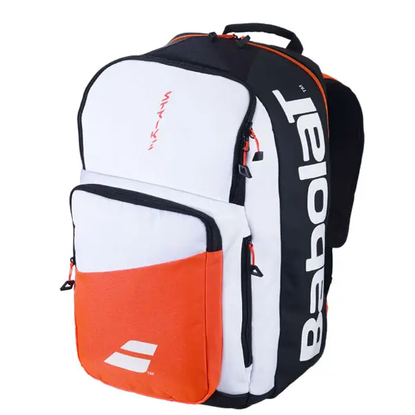 MOCHILA PURE STRIKE BLANCO-NARANJA 2024