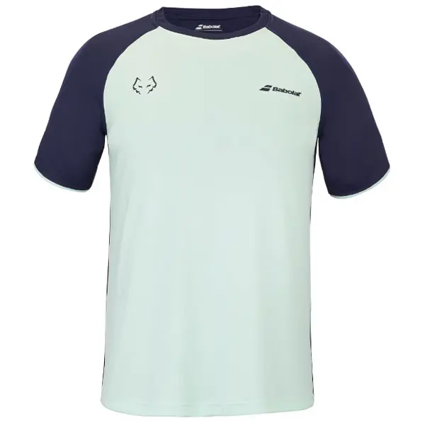 CAMISETA CREW LEBRÓN MANGA CORTA VERDE-MARINO 2024