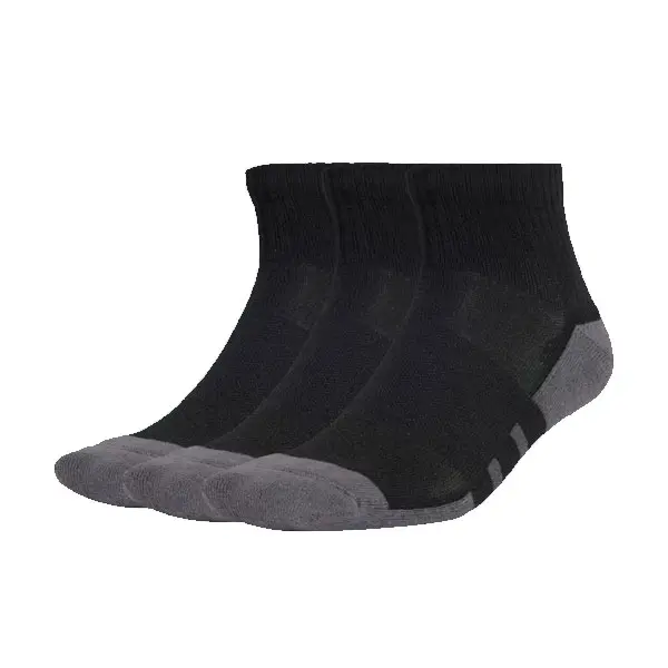CALCETINES ESSENTIALS CLIMACOOL QUARTER NEGRO