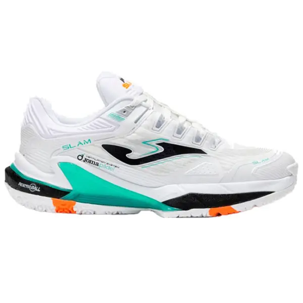 ZAPATILLAS SLAM 2502 BLANCO-TURQUESA