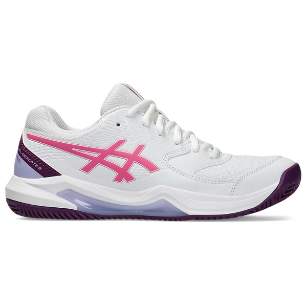 ZAPATILLAS DEDICATE 8 CLAY GEL BLANCO-LILA