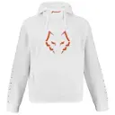 SUDADERA JUAN LEBRON CON CAPUCHA BLANCO 2026