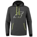 SUDADERA AERO CON CAPUCHA GRIS