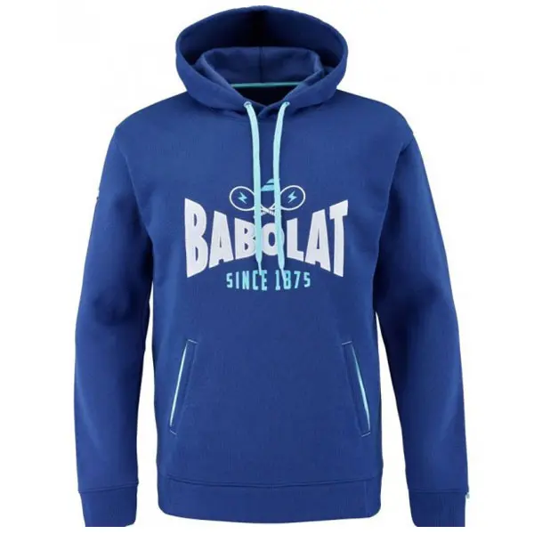 SUDADERA EXERCISE CAPUCHA MARINO