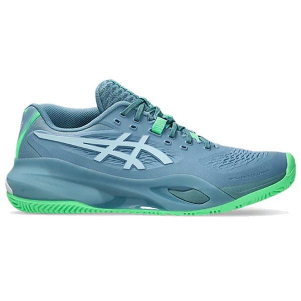 ZAPATILLAS RESOLUTION X GEL CLAY AZUL-VERDE