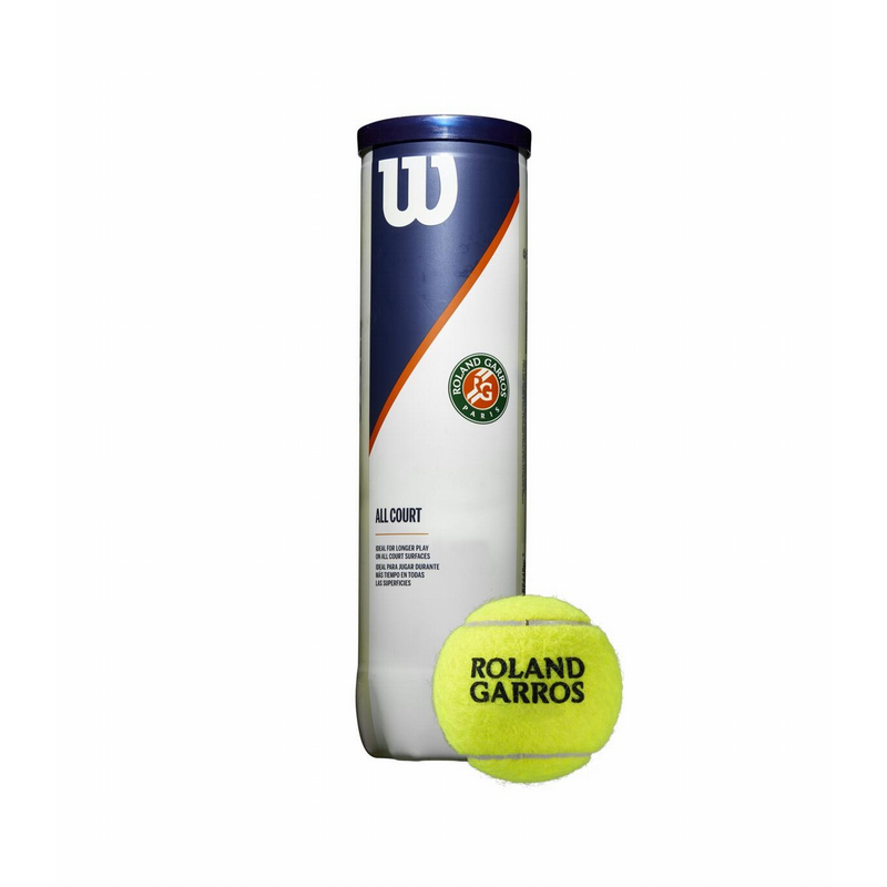 BOTE ROLAND GARROS X4 ALL COURT PELOTAS AMARILLAS