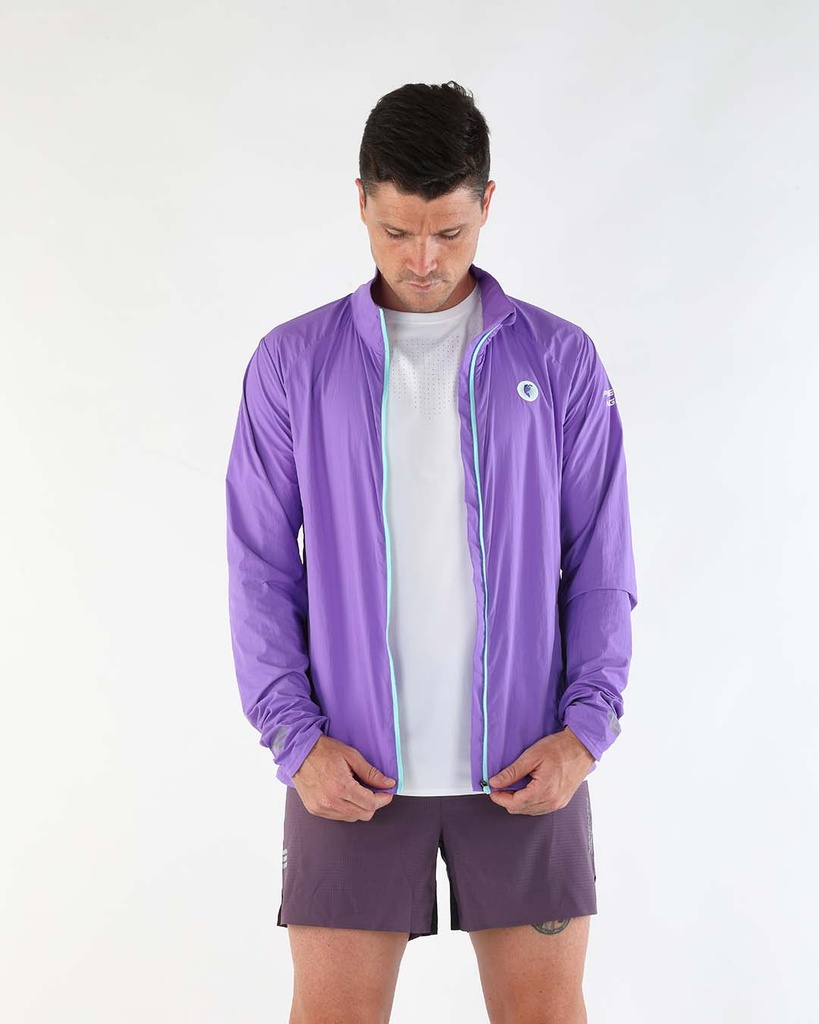 CORTAVIENTO TÉCNICO UNISEX MORADO