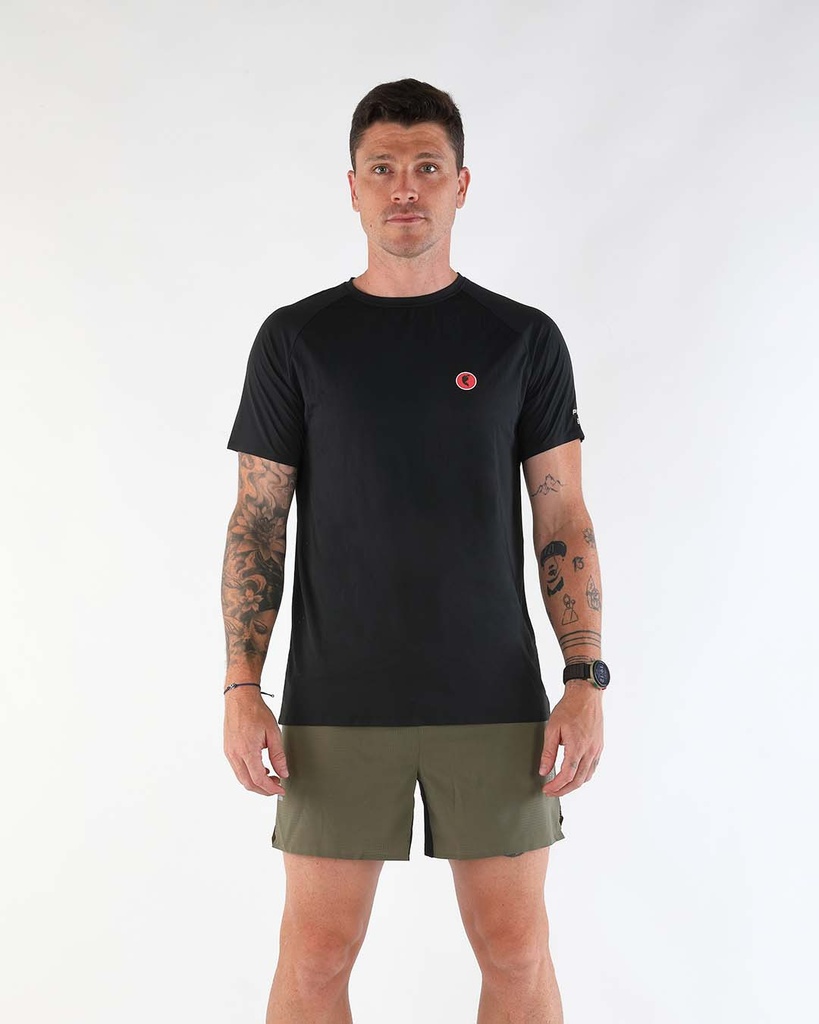 CAMISETA TÉCNICA HOMBRE NEGRO