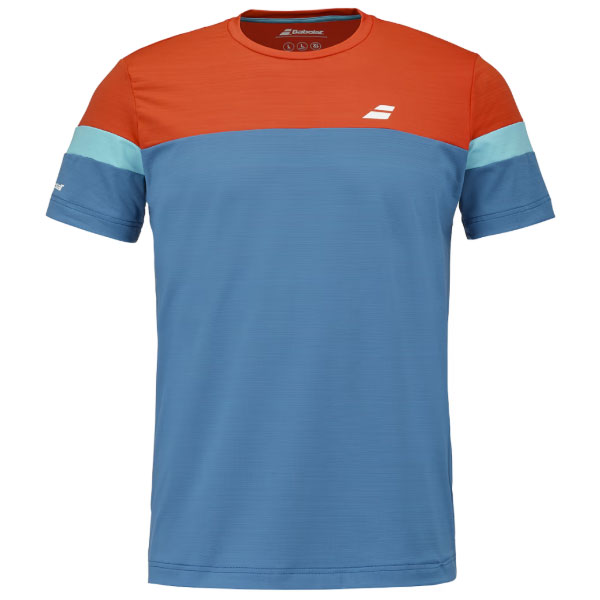 CAMISETA PERF CREW NECK TEE MANGA CORTA AZUL-PERTÓLEO