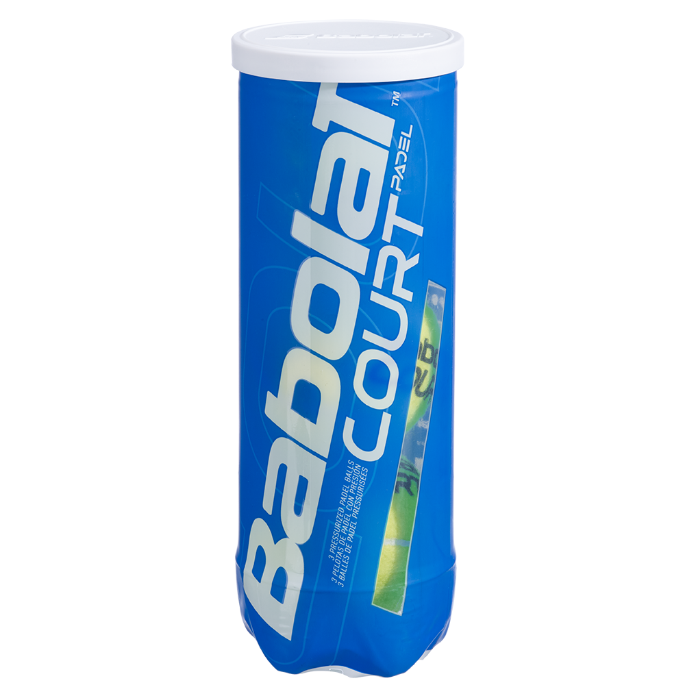 BOTE COURT X3 PADEL PELOTAS AMARILLAS
