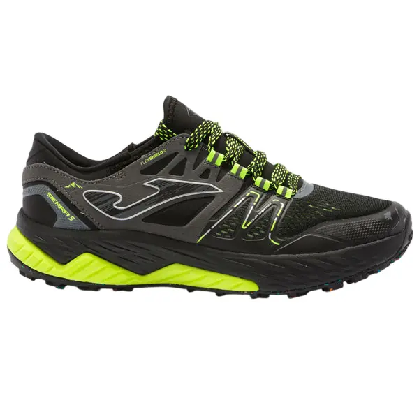 ZAPATILLAS SIERRA 2101 NEGRO-LIMA