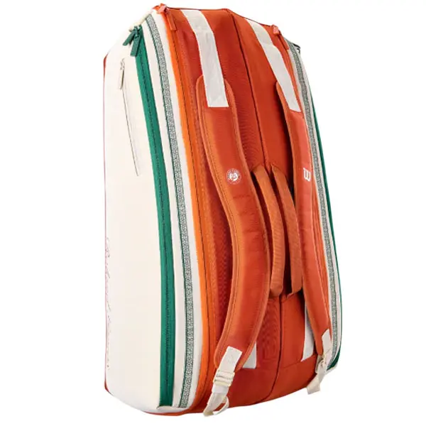 RAQUETERO RH9 ROLAND GARROS CREMA-TIERRA 2026