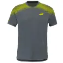 CAMISETA AERO MANGA CORTA GRIS-OSCURO
