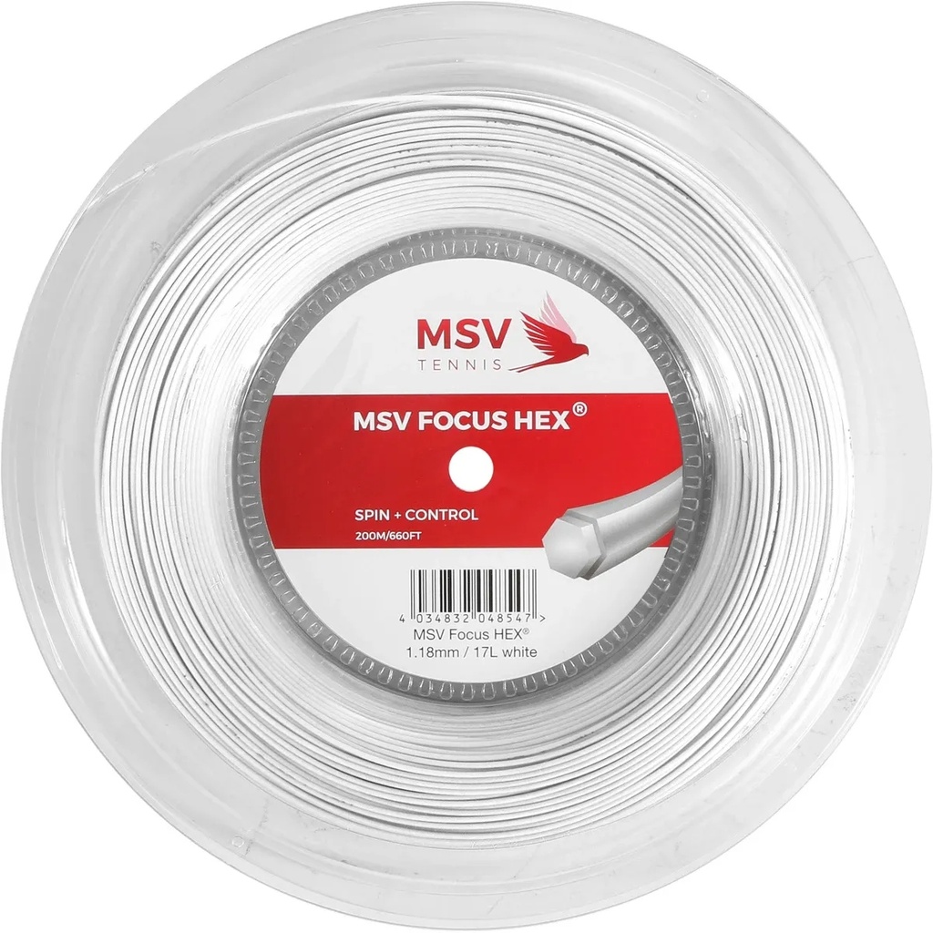 BOBINA 123/16 FOCUS HEX 200 METROS BLANCO