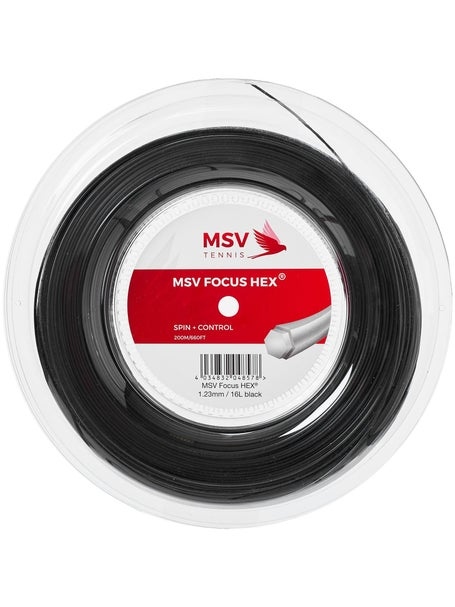 BOBINA 123/16 FOCUS HEX 200 METROS NEGRO