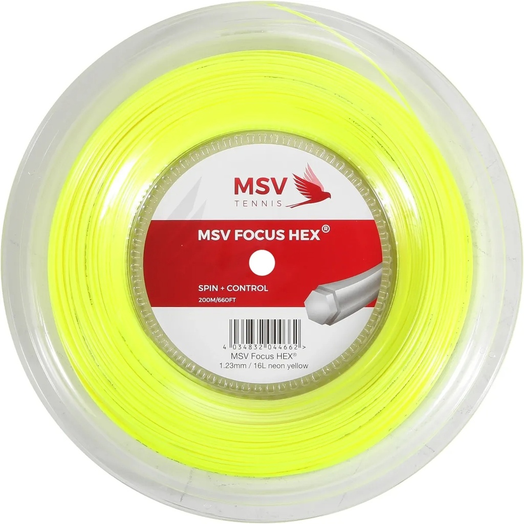 BOBINA 123/16 FOCUS HEX 200 METROS NEON YELLOW