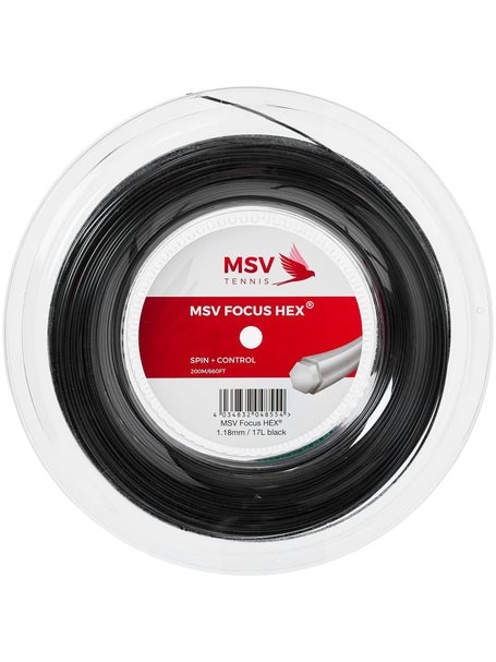 BOBINA 127/16 FOCUS HEX 200 METROS NEGRO