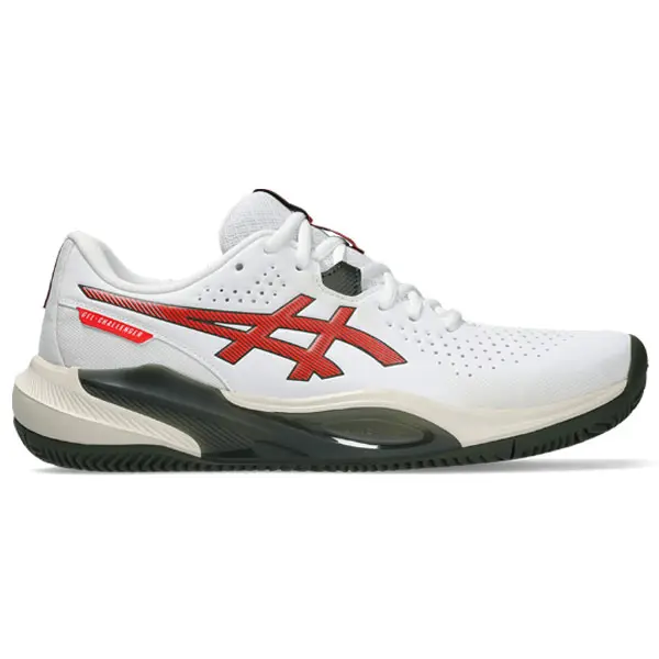 ZAPATILLAS CHALLENGER 15 GEL CLAY BLANCO-ROJO