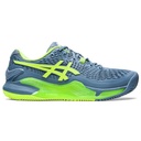 ZAPATILLAS RESOLUTION 9 GEL CLAY GRIS-LIMA