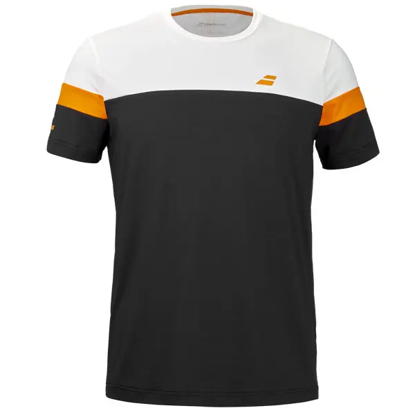 CAMISETA CREW NECK TEE MANGA CORTA NEGRO 