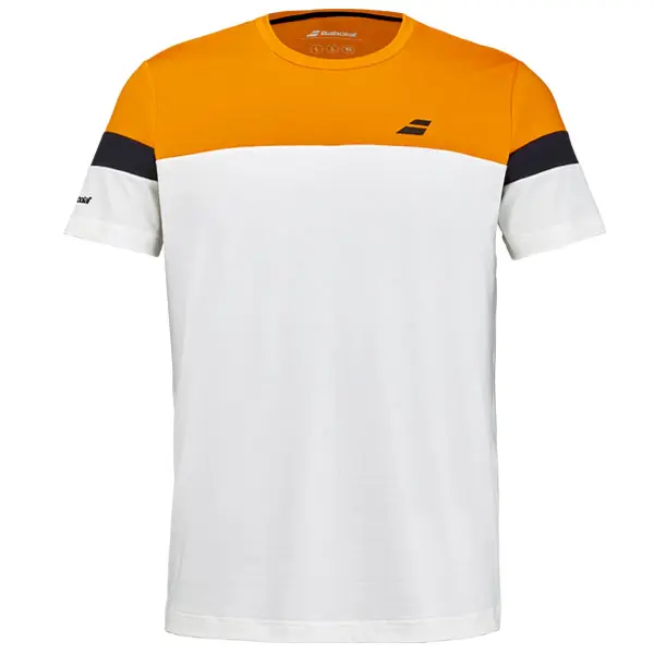 CAMISETA CREW NECK TEE MANGA CORTA NARANJA
