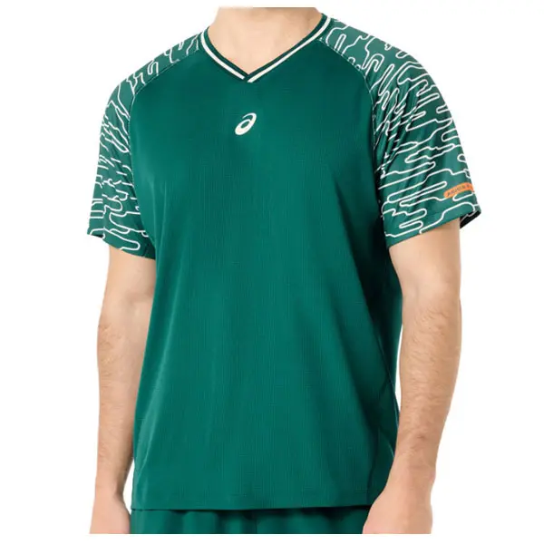 CAMISETA COURT SS TOP MANGA CORTA VERDE