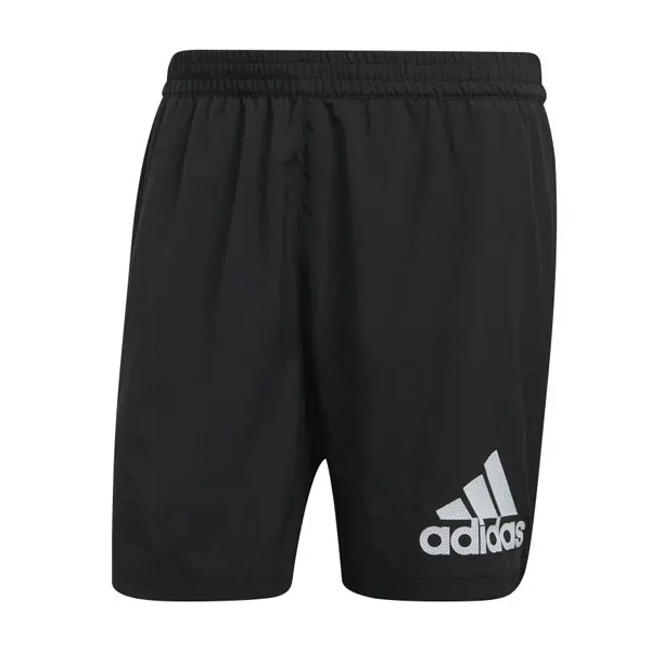 PANTALON RUN IT 7" CORTO NEGRO