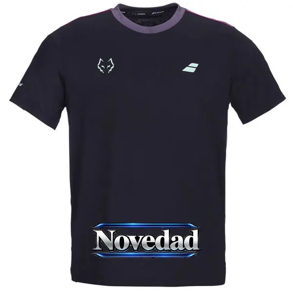 CAMISETA NECK TEE JUAN LEBRON MANGA CORTA NEGRO 2027