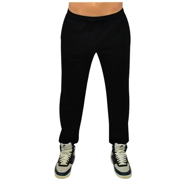 PANTALON SWEAT LARGO NEGRO