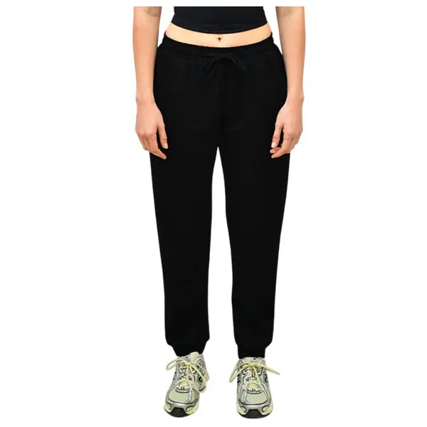 PANTALON SWEAT LARGO NEGRO