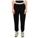 PANTALON SWEAT LARGO NEGRO