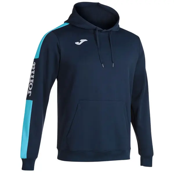 SUDADERA CHAMPIONSHIP IV CON CAPUCHA MARINO-TURQUESA