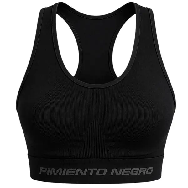 TOP SATURNO DEPORTIVO NEGRO