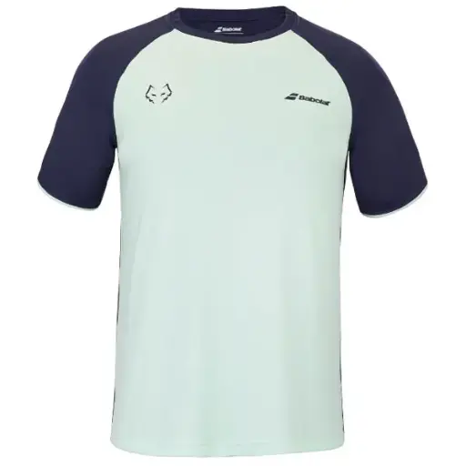 CAMISETA CREW LEBRÓN MANGA CORTA VERDE-MARINO 2024
