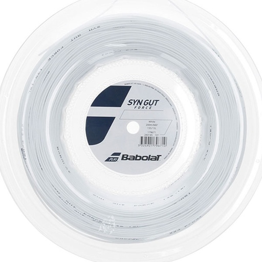 [243145-101/135] BOBINA 1.35/15 SYN GUT FORCE 200 METROS BLANCO
