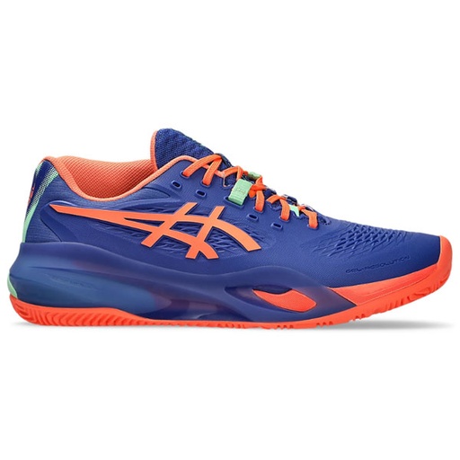 ZAPATILLAS RESOLUTION X GEL AZUL-NARANJA