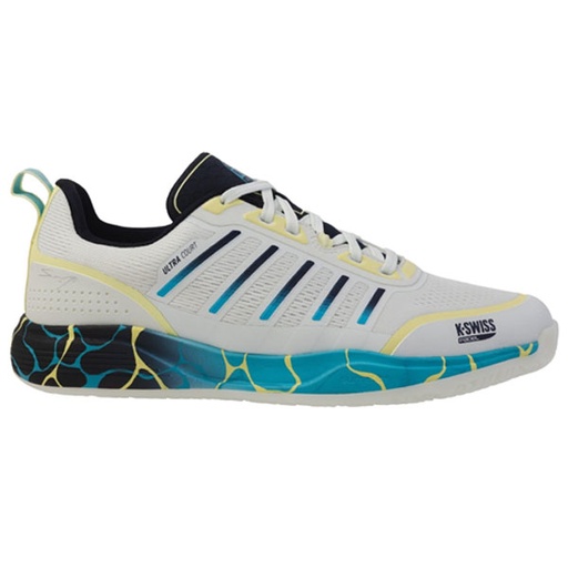 ZAPATILLAS ULTRA COURT SANYO BLANCO-TURQUESA
