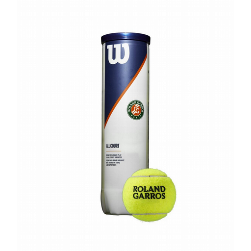 [WRT116400] BOTE ROLAND GARROS X4 ALL COURT PELOTAS AMARILLAS