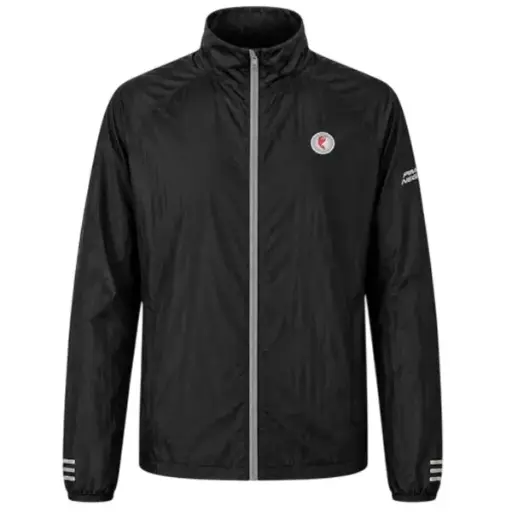 CORTAVIENTO TECNICO UNISEX NEGRO-GRIS