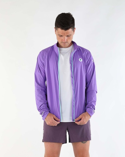 CORTAVIENTO TÉCNICO UNISEX MORADO