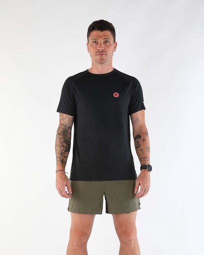 CAMISETA TÉCNICA HOMBRE NEGRO