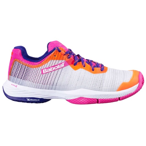 ZAPATILLAS JET RITMA GRIS-ROSADO