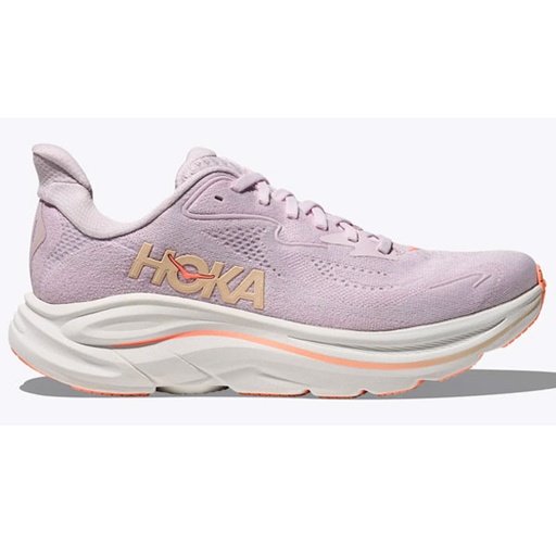 ZAPATILLAS CLIFTON 10 CREMA-LILA