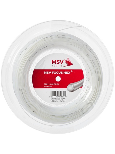 [4836] BOBINA 110/19 FOCUS HEX 200 METROS BLANCO