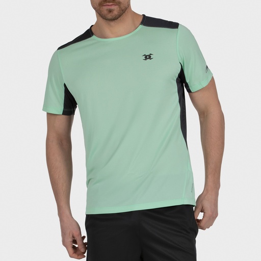 CAMISETA ARTEIX MANGA CORTA VERDE-PASTEL