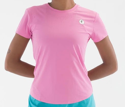 CAMISETA TECNICA WOMAN ROSA