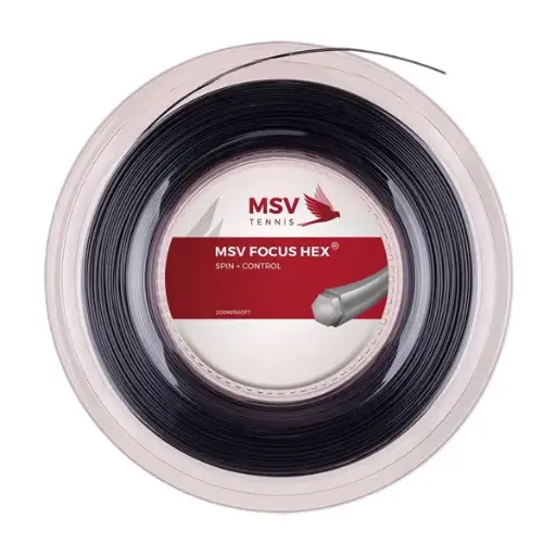 [4467NEG] BOBINA 127/16 FOCUS HEX 200 METROS NEGRO